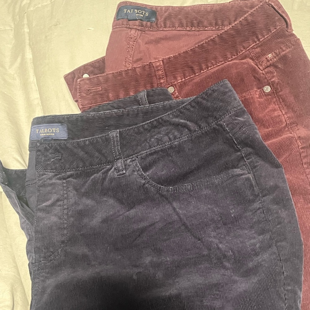 Talbots size 18 shirt Corduroy’s